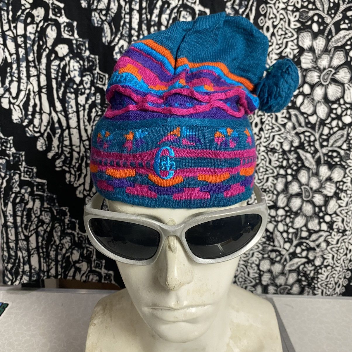 conte of florence cable knit beanie hats