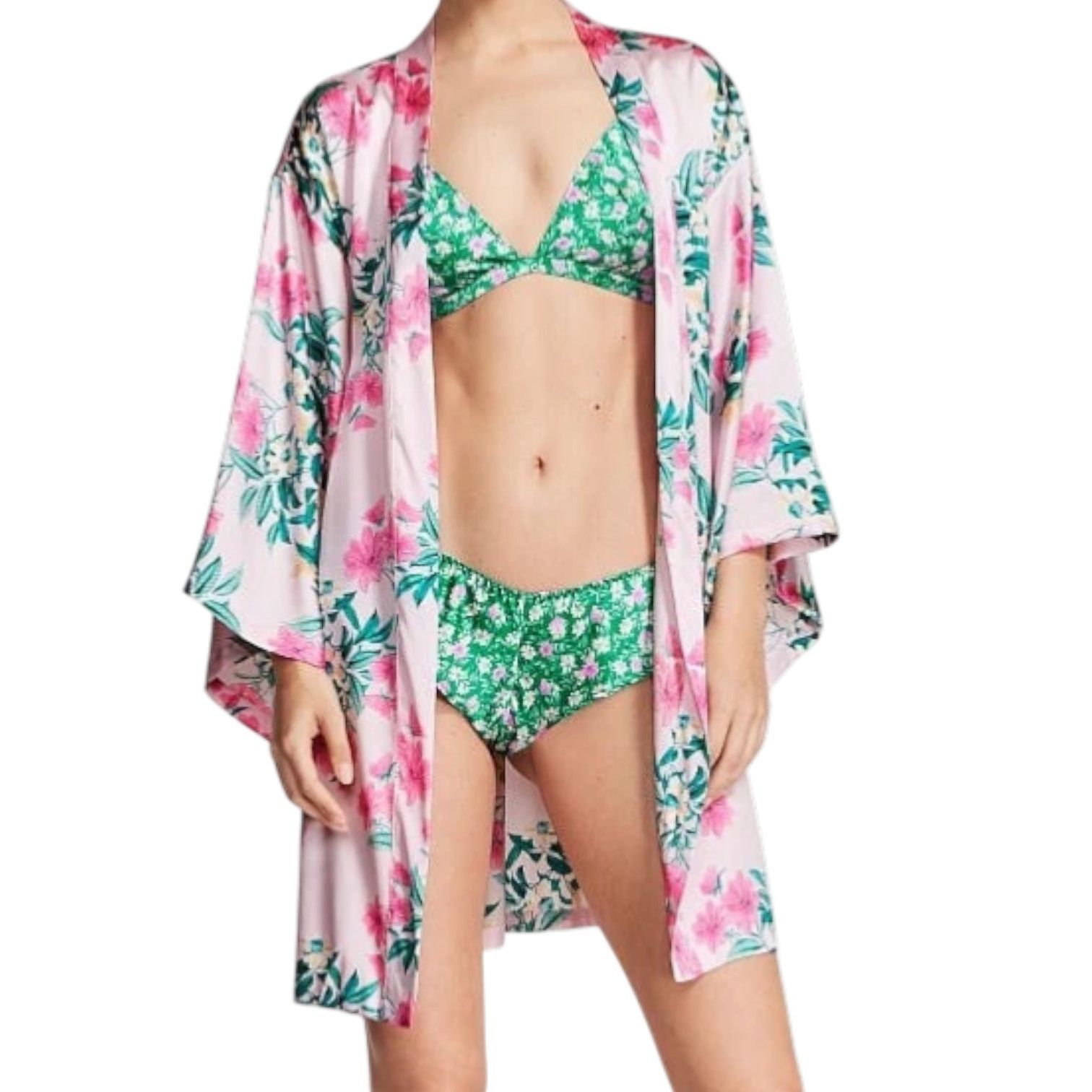 Victoria's Secret Victoria's Secret Very Sexy Floral 4-Piece Silk Gift Set, S Size ONE SIZE - 7 Thumbnail