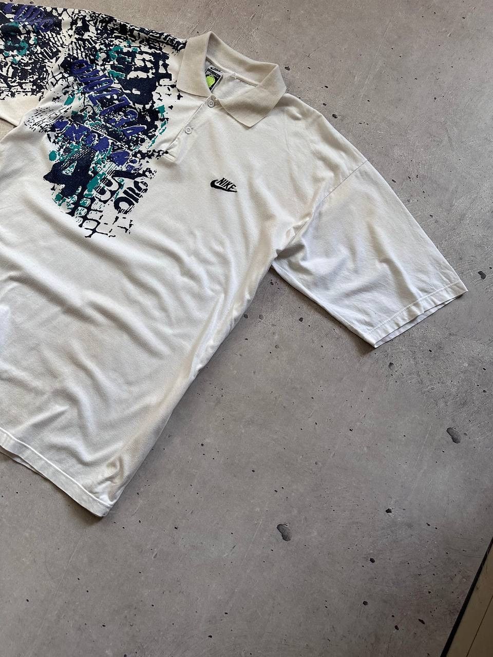 Nike × Vintage Nike Challenge Court 90s Men’s Tennis Polo Agassi Nadal Size US XL / EU 56 / 4 - 6 Thumbnail
