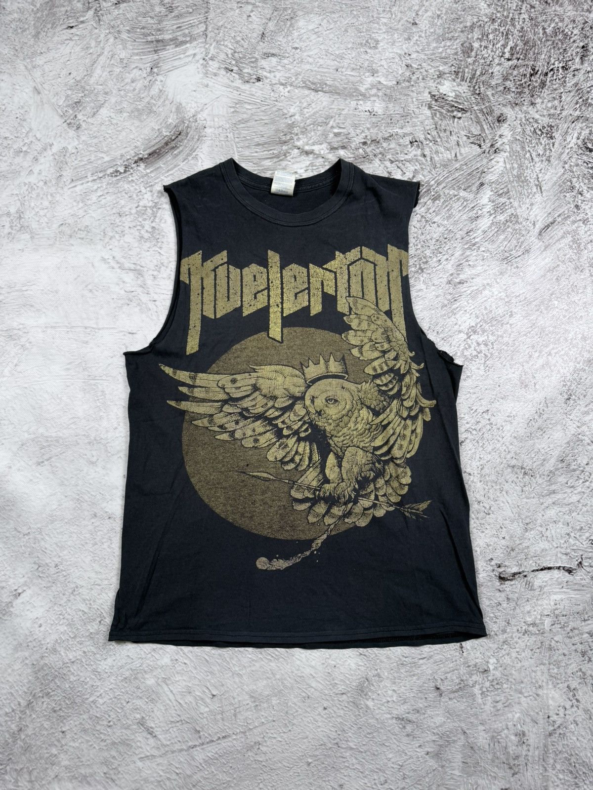Band Tees × Vintage Vintage Kvelertak Big Logo Album Rare Rock Metal Tank Top Size US M / EU 48-50 / 2 - 1 Thumbnail