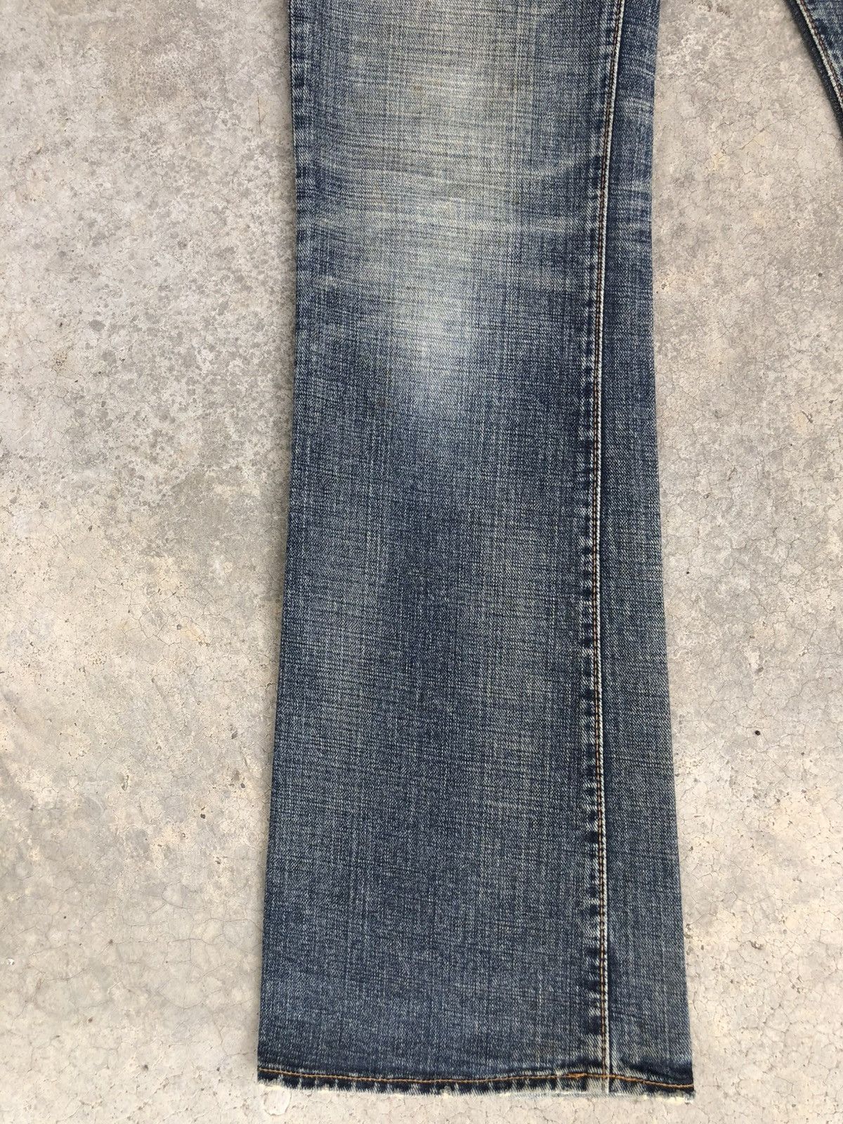 Who Decides War GL Heart Flared Jeans Distressed Jeans Size US 32 / EU 48 - 6 Thumbnail