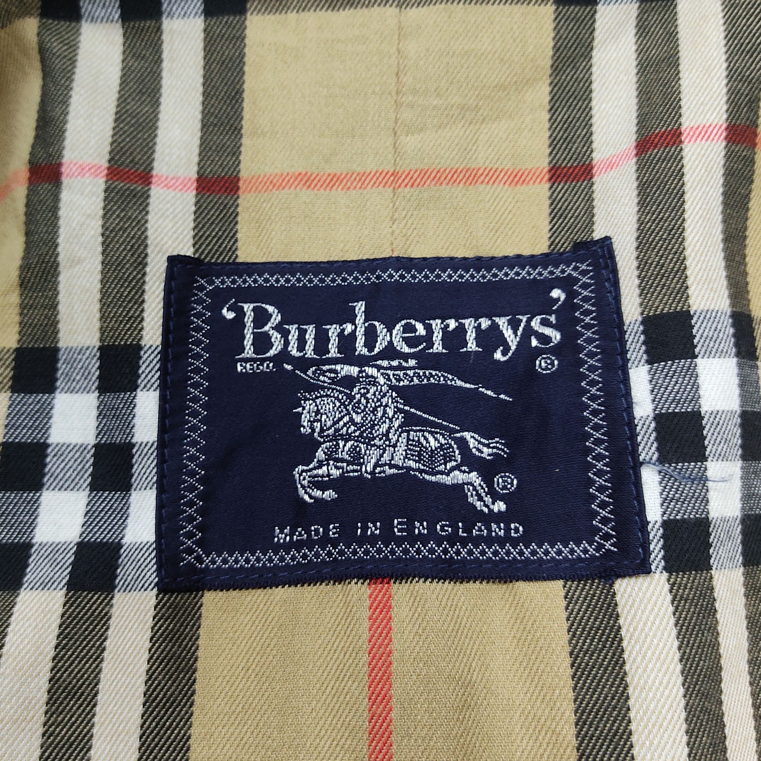 Burberry Vintage Classic Burberrys' Nova Check Lining Trench Coat Size US M / EU 48-50 / 2 - 7 Thumbnail