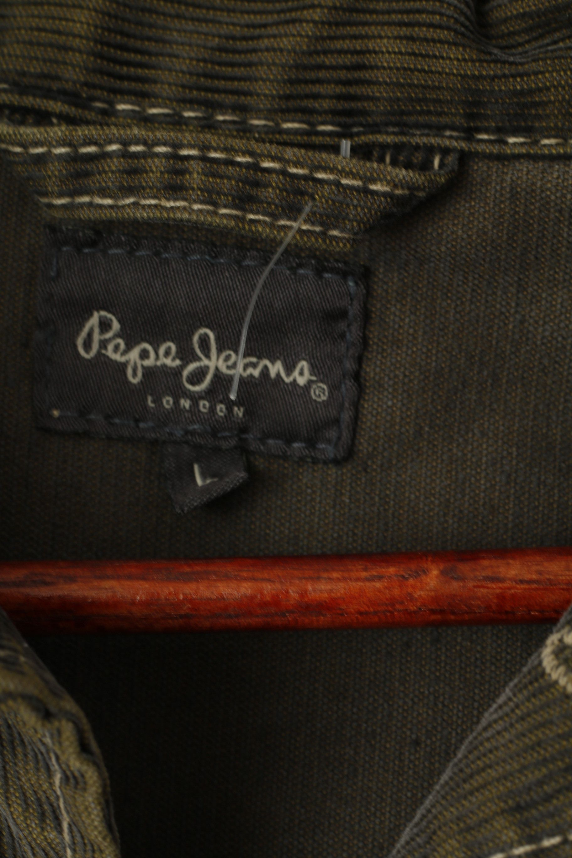 Pepe Jeans Pepe Jeans Women L (M) Denim Jacket Green Cotton 7473 Size M / US 6-8 / IT 42-44 - 5 Thumbnail