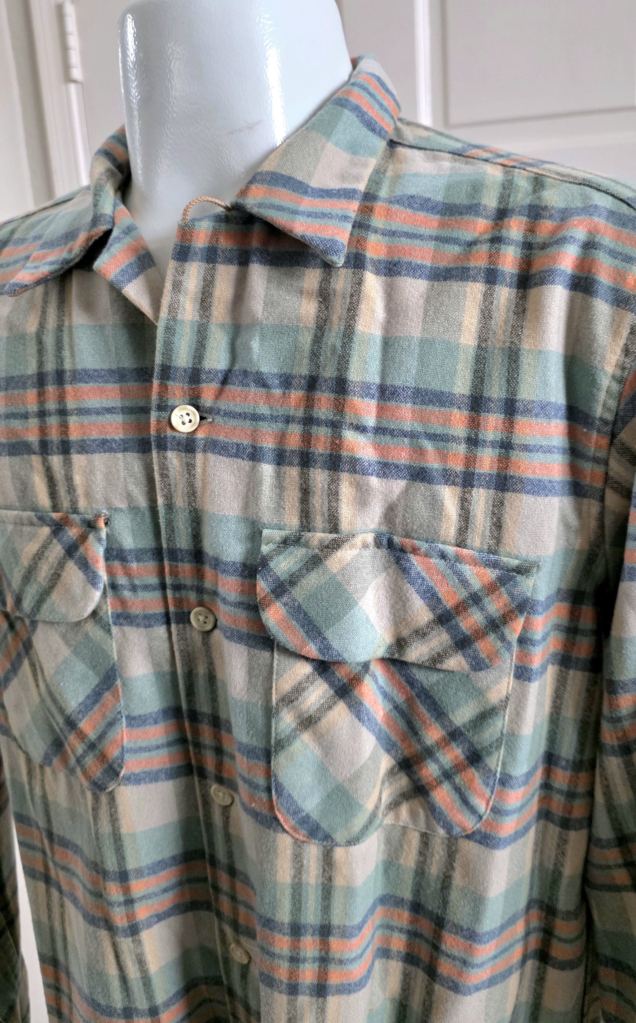 Pendleton Pendleton Board Shirt Wool Flannel multicolor Plaid MT Size US M / EU 48-50 / 2 - 3 Thumbnail