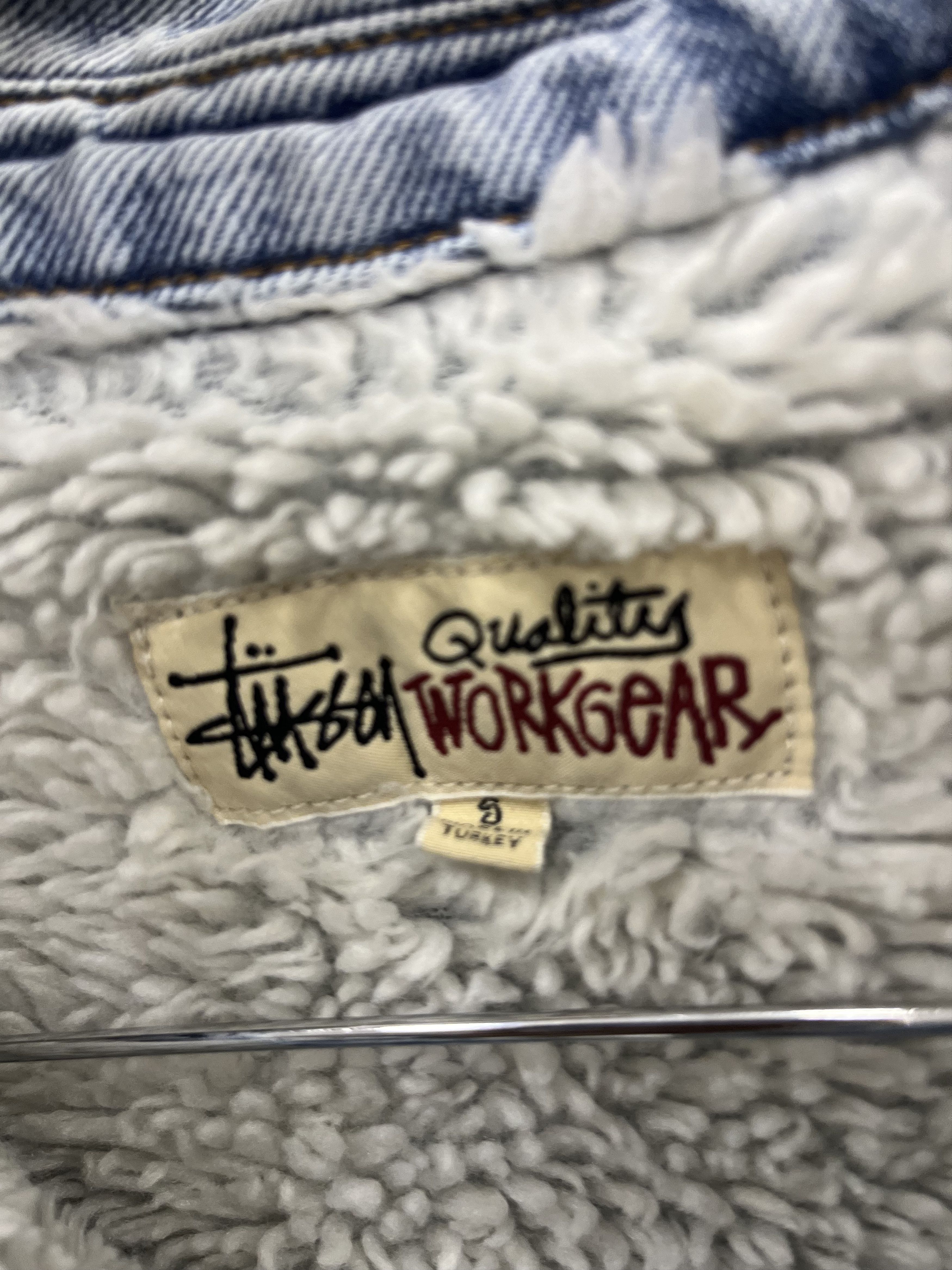 Stussy STUSSY Sherpa Lined Denim Shirt Size US S / EU 44-46 / 1 - 5 Thumbnail