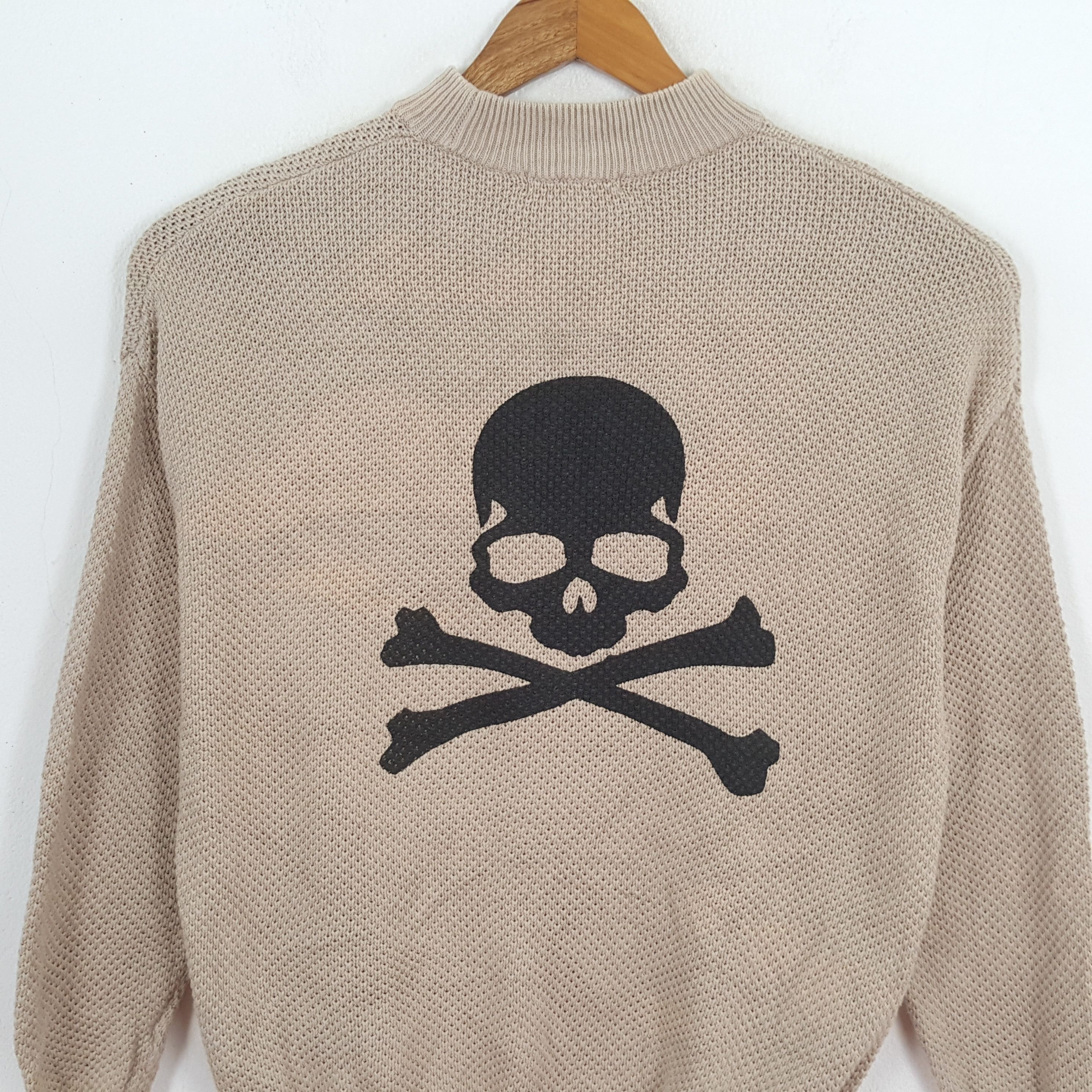 Uniqlo × Vintage Vintage SKULLS UNIQLO Japanese Custom Style Knitwear Size US L / EU 52-54 / 3 - 2 Thumbnail