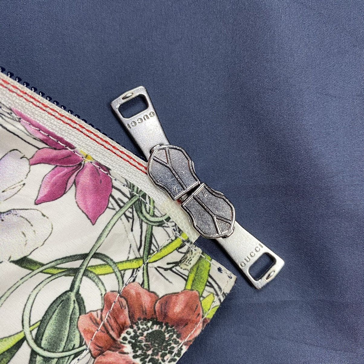 Gucci Gucci Floral Inner Full Printed Double Zipper Hooded Jacket Size US M / EU 48-50 / 2 - 10 Thumbnail