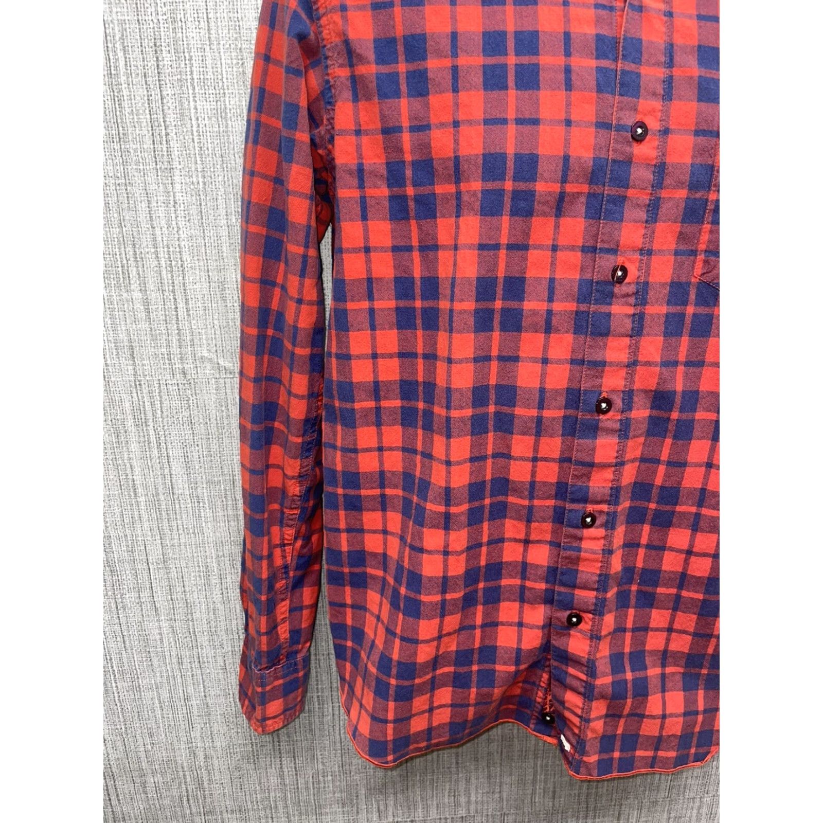 Vintage VINTAGE Stussy Plaid Checkered Shirt Mens S Long Sleeve Button-Up Red Mens S Size US S / EU 44-46 / 1 - 5 Thumbnail