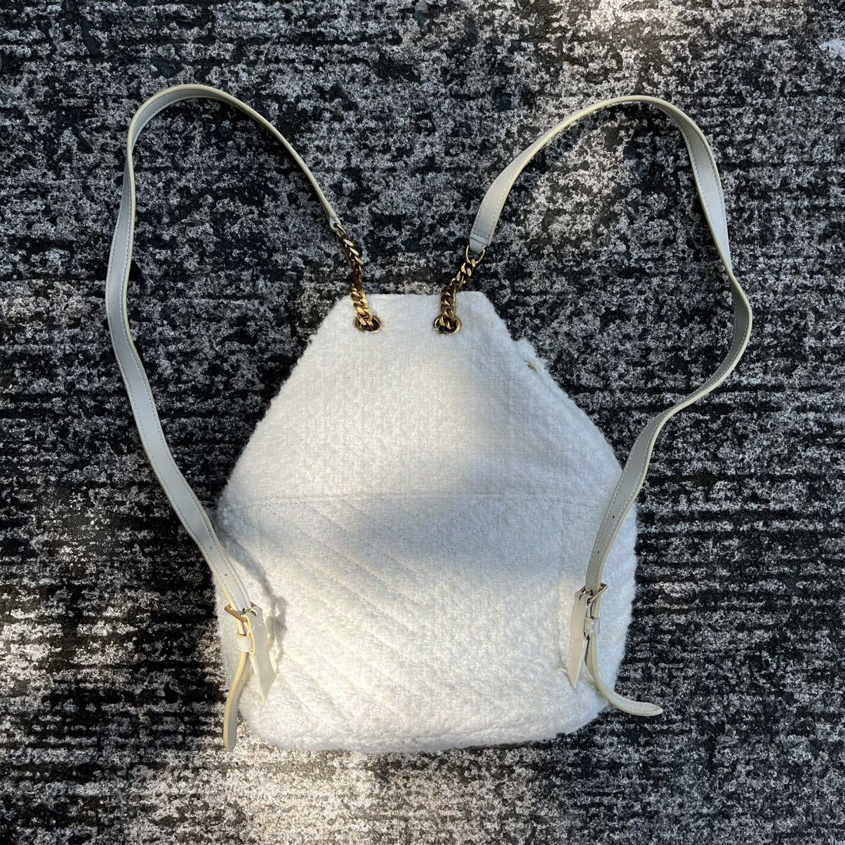 Saint Laurent Paris Saint Laurent Tweed Joe Backpack Size ONE SIZE - 16 Thumbnail