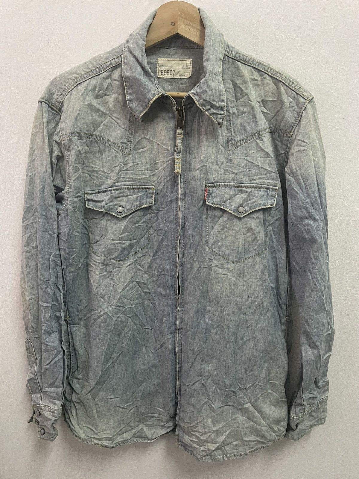 Levi's × Vintage Vintage Levis Red Loop Western Shirt Size US L / EU 52-54 / 3 - 1 Thumbnail