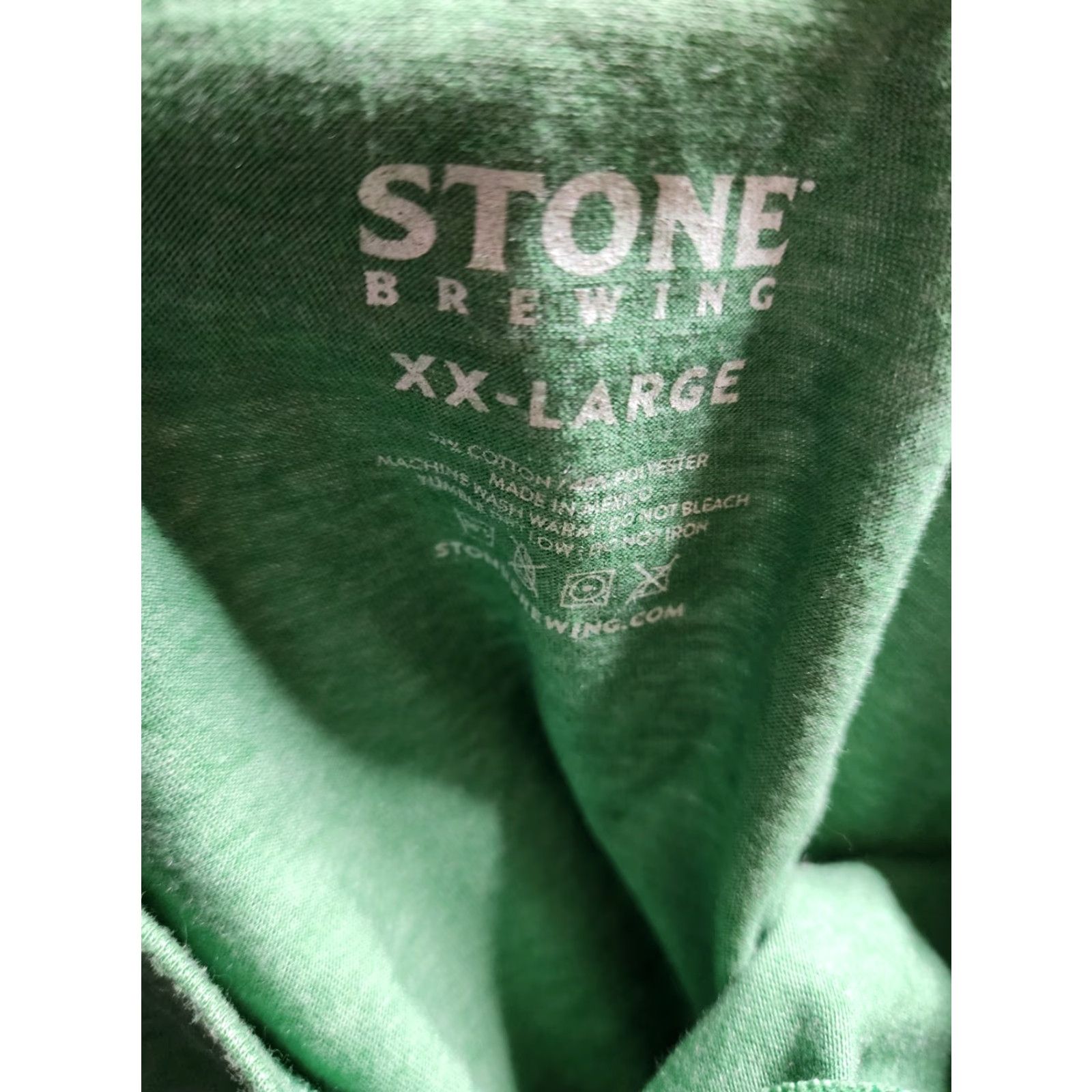 CO Stone Brewing Company Gargoyle Beer Graphic Tee Mens 2XL Green Short Sleeve Size US XXL / EU 58 / 5 - 5 Thumbnail