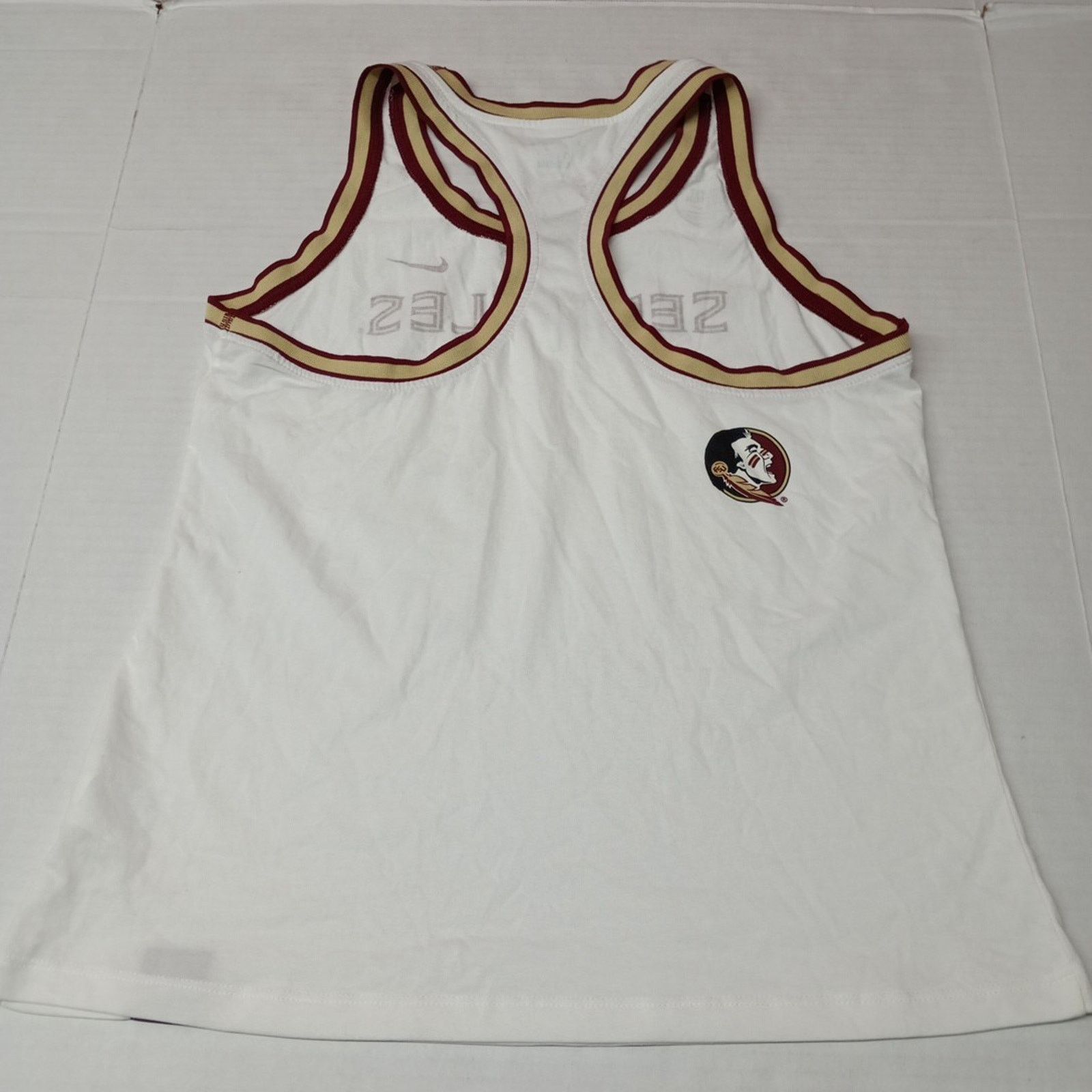 Nike Nike Florida State Seminoles Tank Top Women's M White Size M / US 6-8 / IT 42-44 - 7 Thumbnail