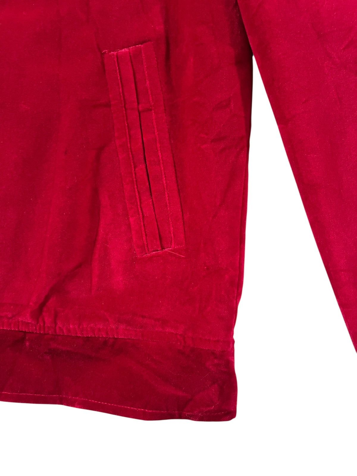 JACKROSE Jackrose Red Velvet Embroidery Souvenir Jacket Size US S / EU 44-46 / 1 - 5 Thumbnail