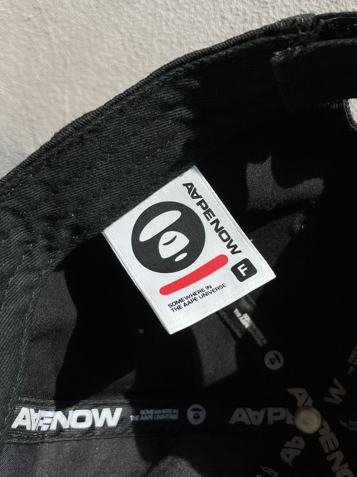 Aape Aape by A Bathing Ape Black Hat Cap Size ONE SIZE - 12 Thumbnail