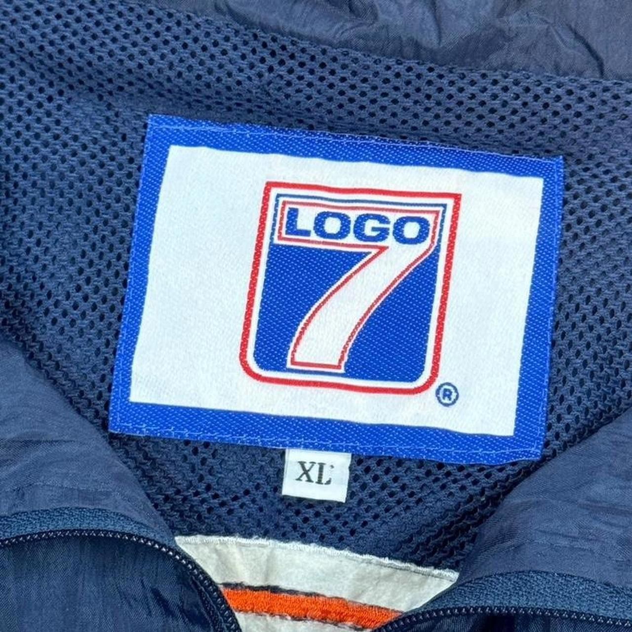 Logo 7 × Vintage Vintage 90s Logo 7 Denver Broncos Nylon Windbreaker Jacket Size US XL / EU 56 / 4 - 6 Thumbnail