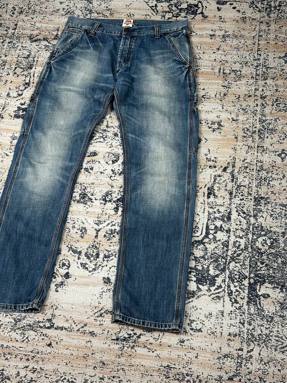 Carhartt Vintage Carhartt WIP Harvest Carpenter Denim pants Size US 31 - 3 Thumbnail