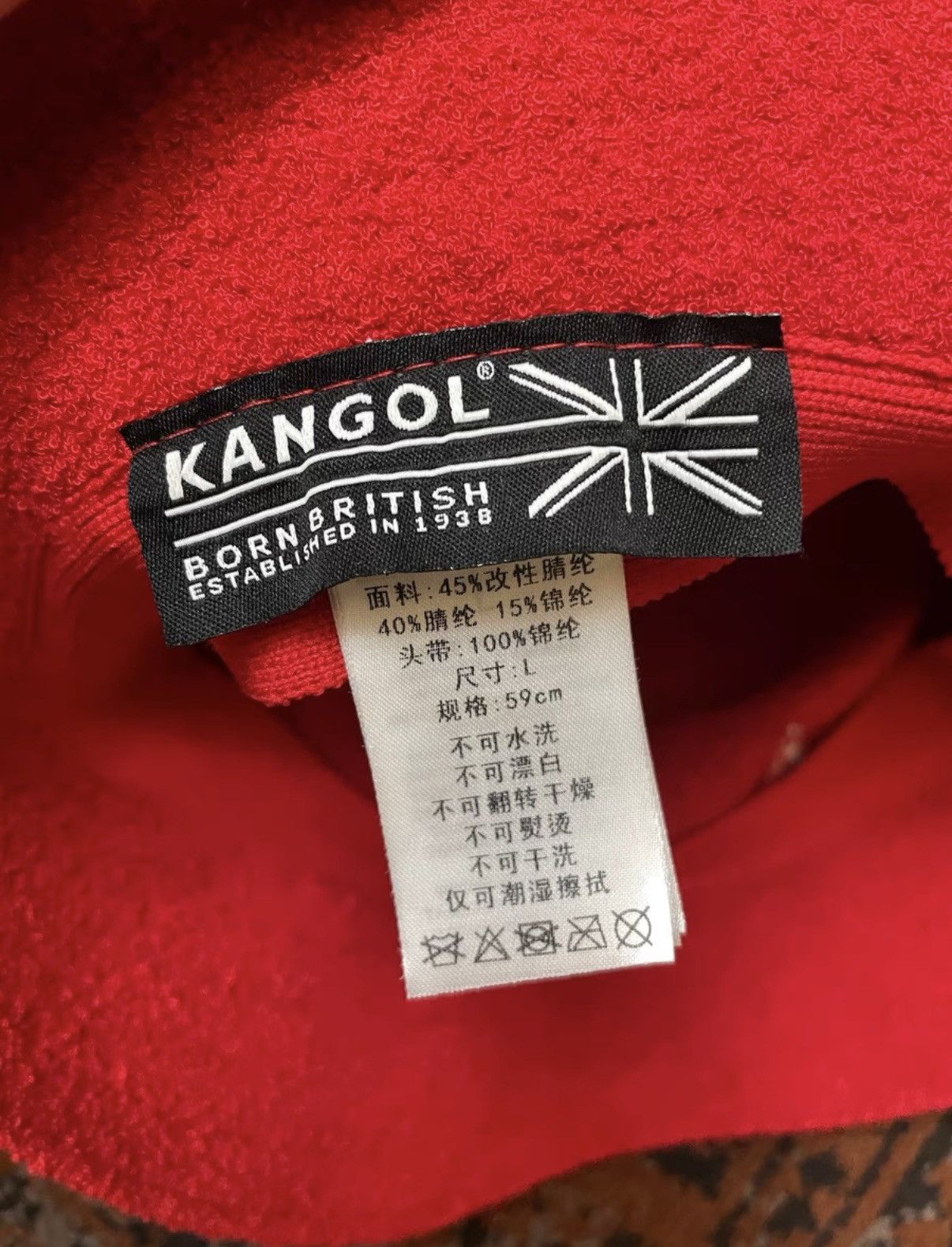 Kangol Kangol bucket hat, classic style. Only red left