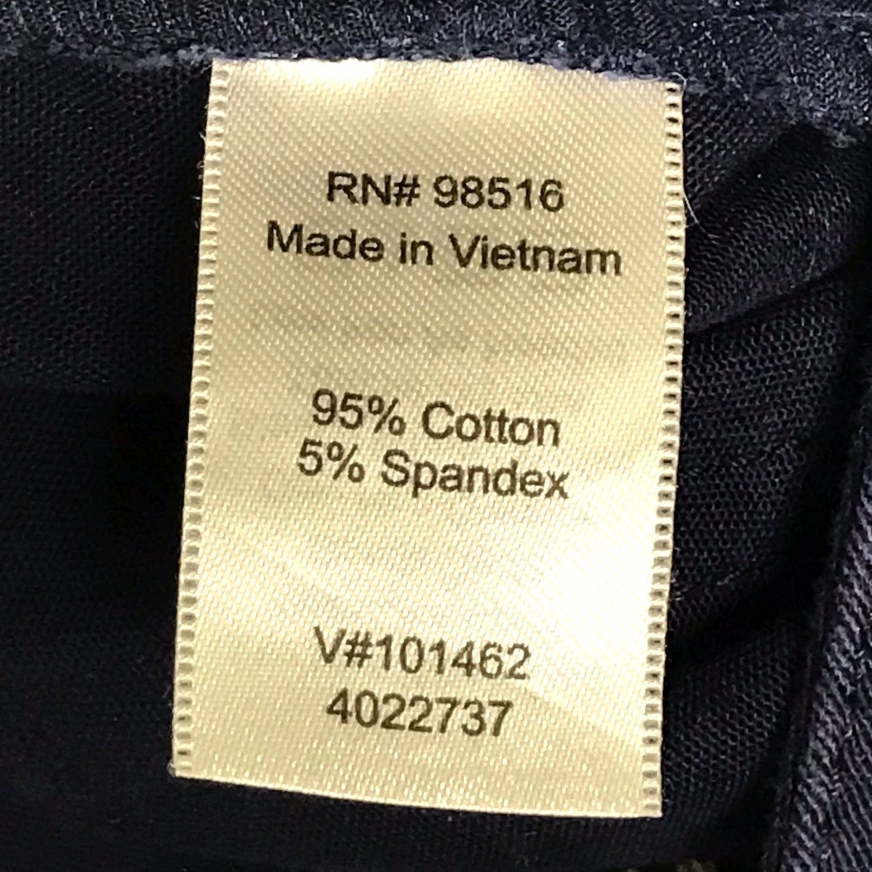 Coldwater Creek Coldwater Creek Women Navy Blue Natural Fit Bi-Stretch Cropped Leg Capri Pants 6 Size 28" / US 6 / IT 42 - 5 Thumbnail