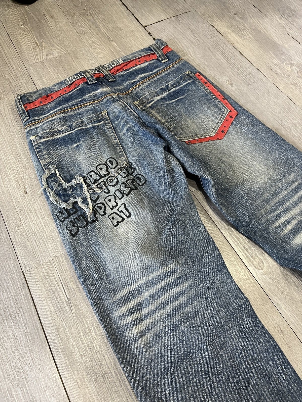 Hysteric Glamour RARE VINTAGE Pink Lady Japanese Jeans Size US 28 / EU 44 - 6 Thumbnail