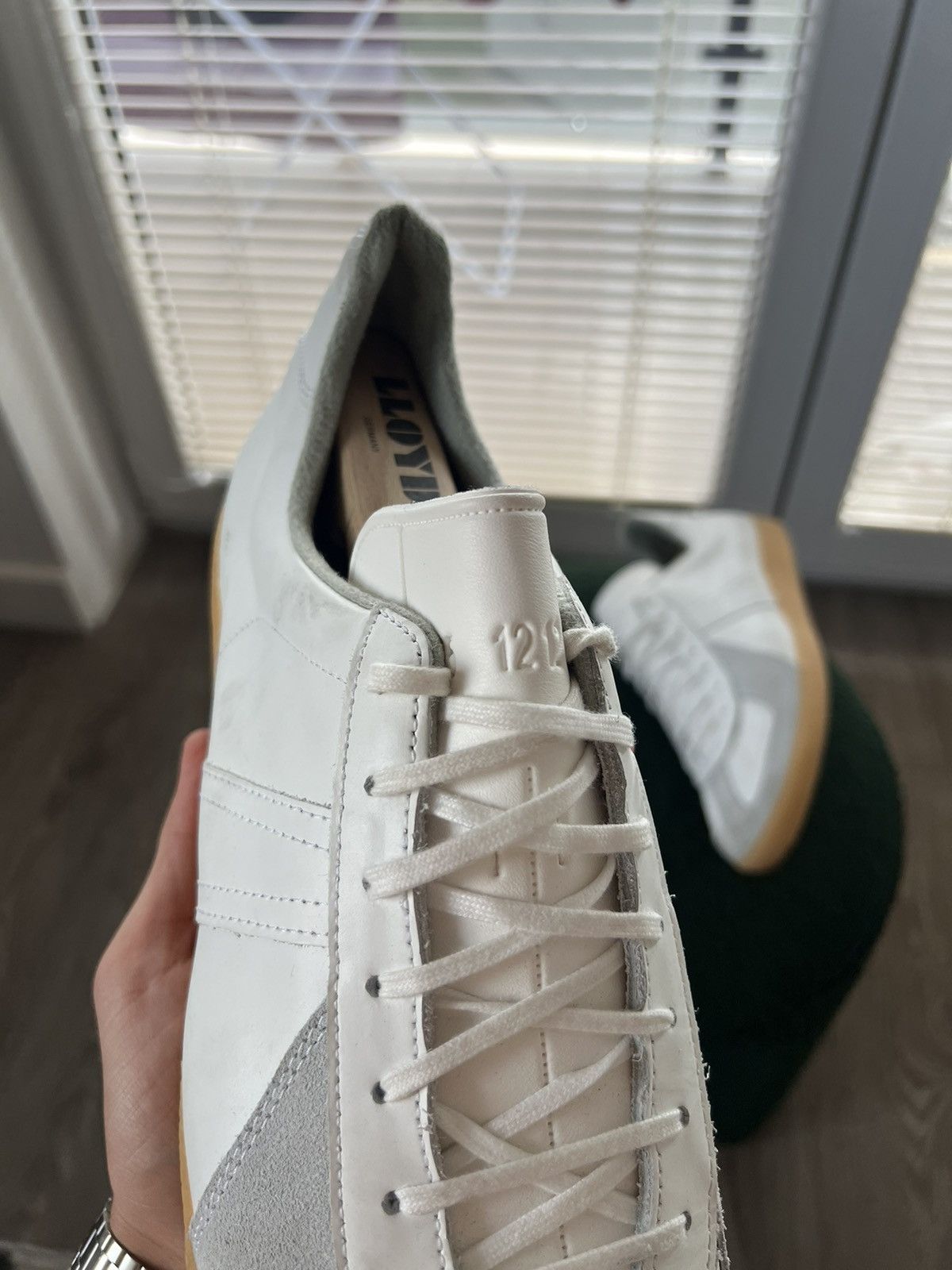 Vintage ‼️VINTAGE ARCHIVAL BW SPORT GAT LEATHERS ARMY TRAINERS SHOES‼️ Size US 12.5 / EU 45-46 - 11 Thumbnail