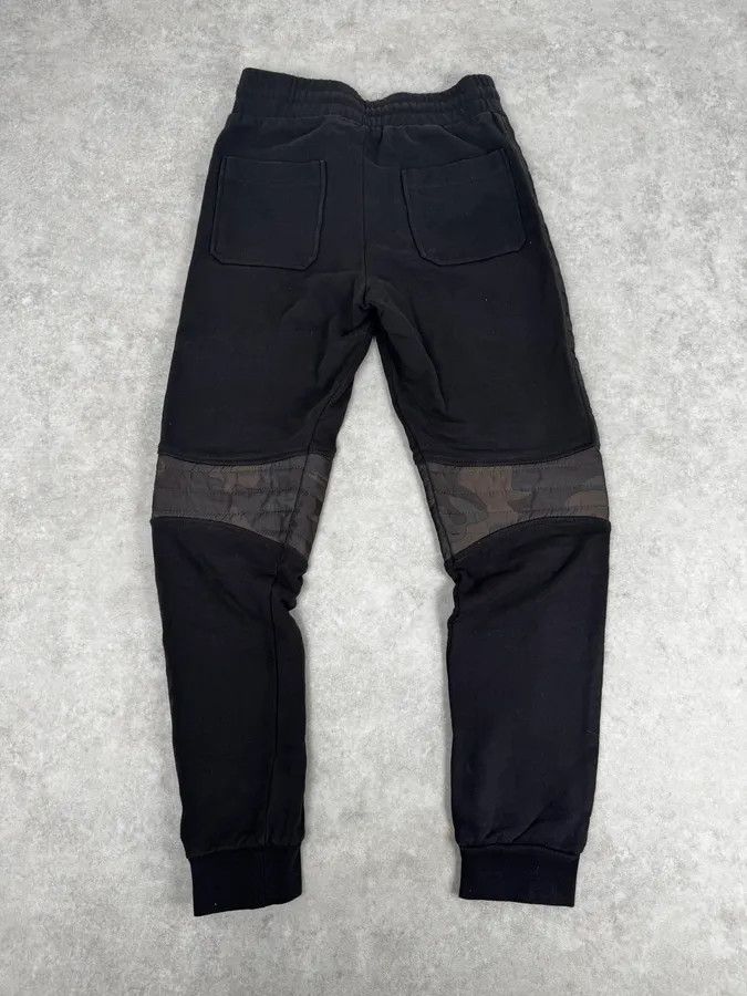 Balmain Balmain Black & Camo Padded Jogger Pants Size 25" / US 0 / IT 36 - 5 Thumbnail
