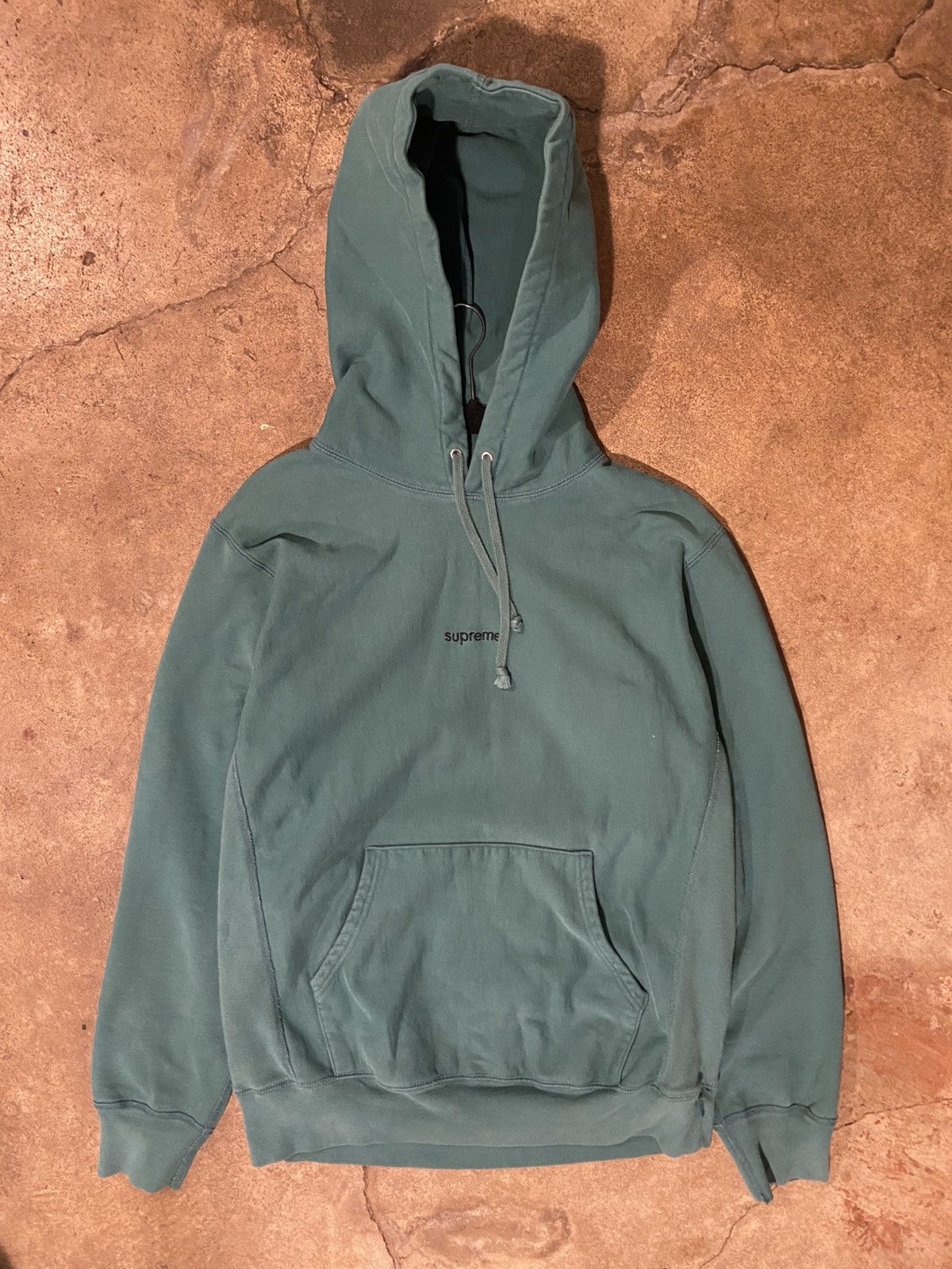Supreme Supreme green/turquoise hoodie Size US L / EU 52-54 / 3 - 1 Thumbnail