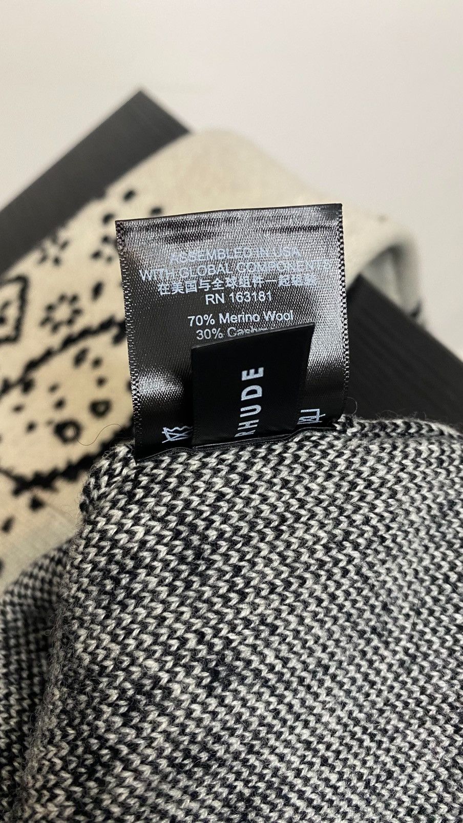 Rhude Rhude Bandana Cardigan Medium Size US M / EU 48-50 / 2 - 5 Thumbnail