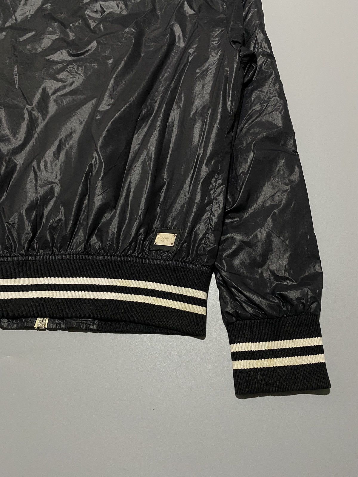 Dolce & Gabbana black zip hooded Jacket Size US M / EU 48-50 / 2 - 10 Thumbnail