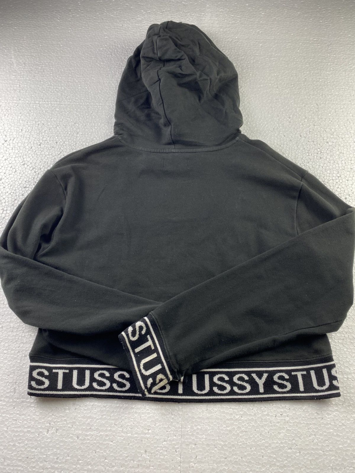 Designer × Stussy Hoddie Crop Top Stussy (A5) Size S / US 4 / IT 40 - 2 Thumbnail