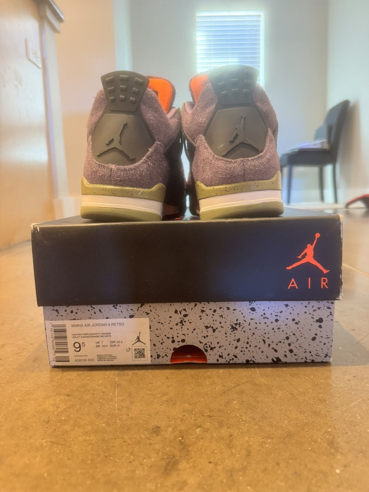 Jordan Brand Air Jordan Retro 4 “Purple Canyon” Size US 8 / EU 41 - 5 Thumbnail