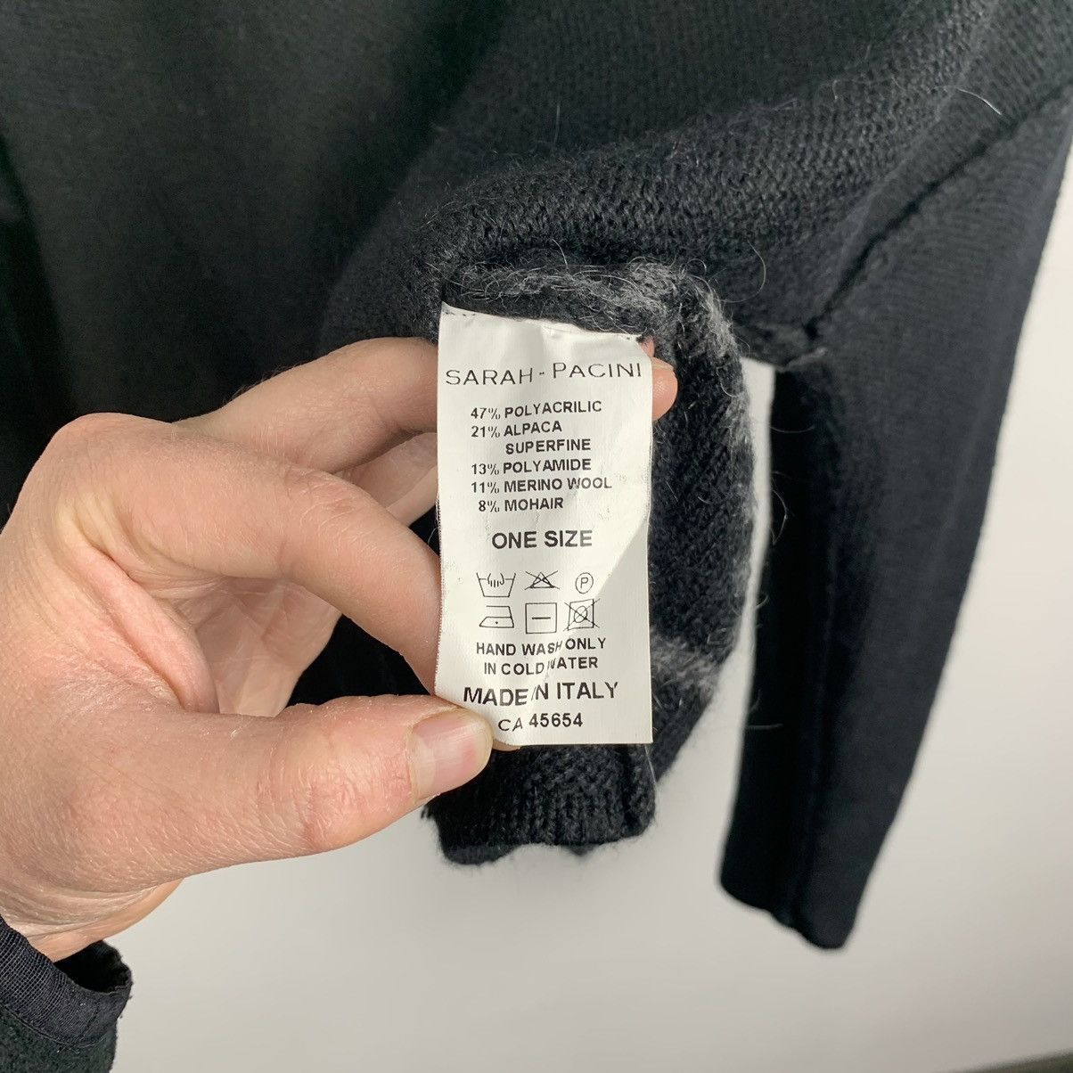 Sarah Pacini Vintage Sarah Pacini Assymetrical Wool Sweater One Size Y2K Size ONE SIZE - 15 Thumbnail