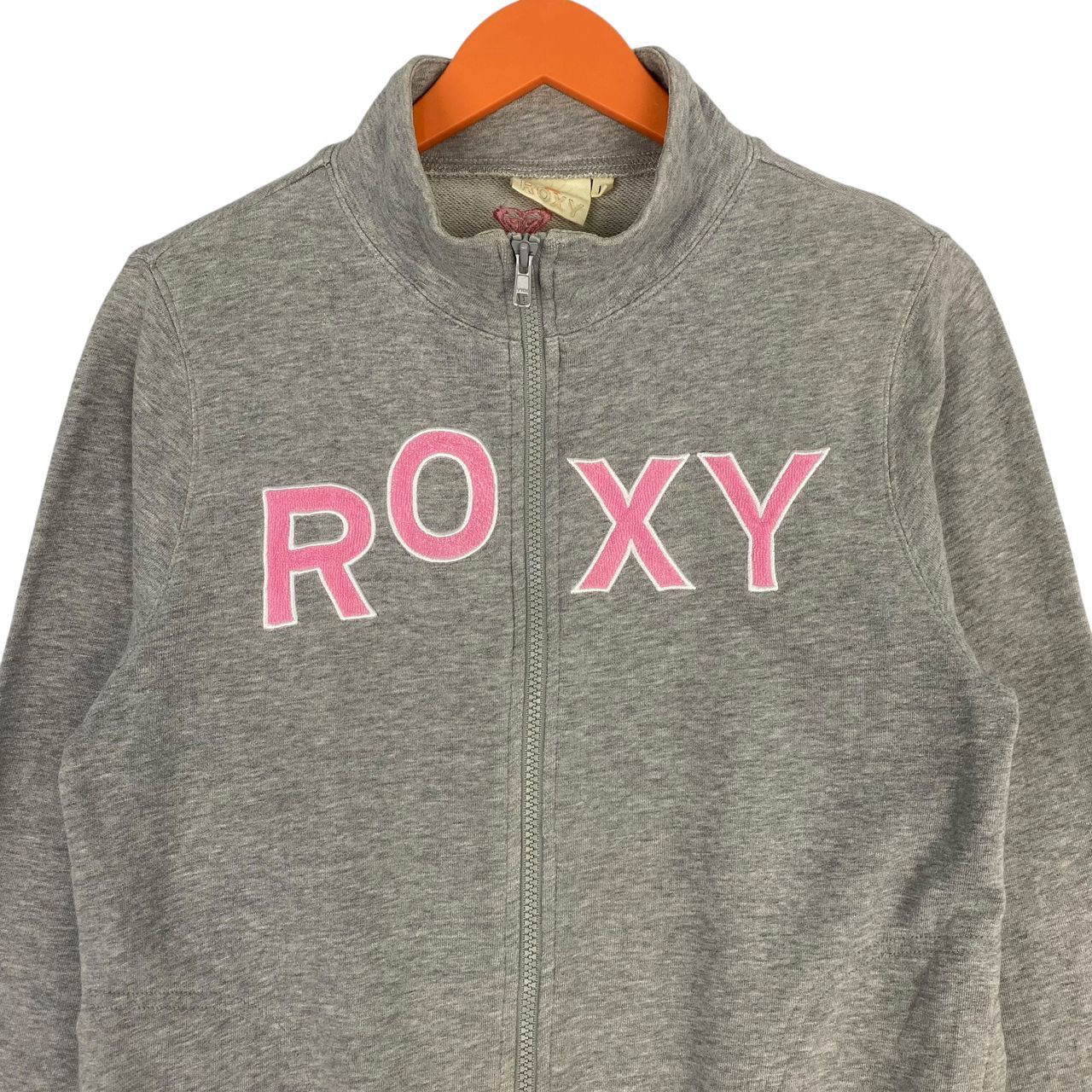 Quiksilver Vintage Roxy Surf Spell Out Logo Fullzipper Sweater Size L / US 10 / IT 46 - 4 Thumbnail