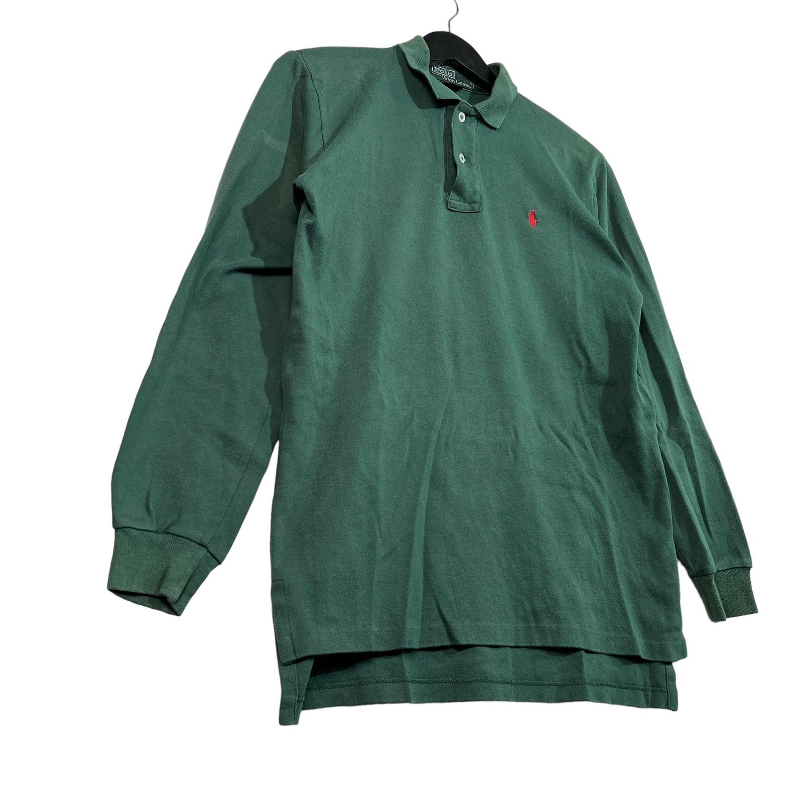 Polo Ralph Lauren Women's Polo Ralph Lauren Long Sleeve Cotton Polo Size L / US 10 / IT 46 - 4 Thumbnail