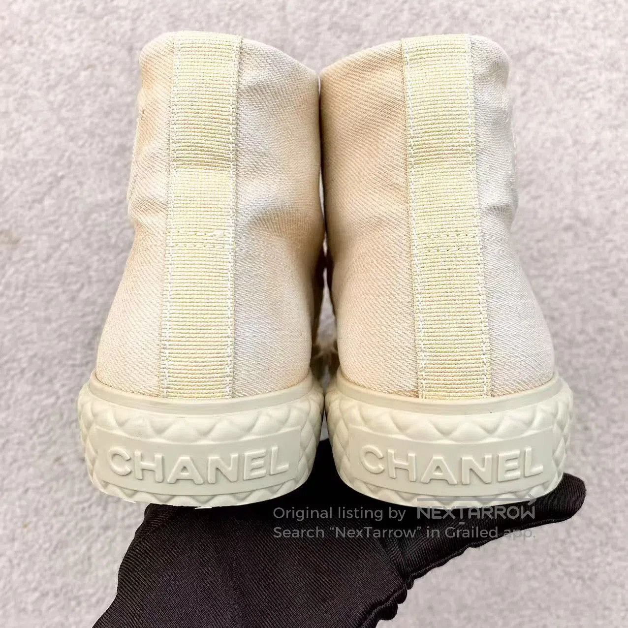 Chanel Chanel Double C logo canvas shoes| Size US 6.5 / IT 36.5 - 5 Thumbnail