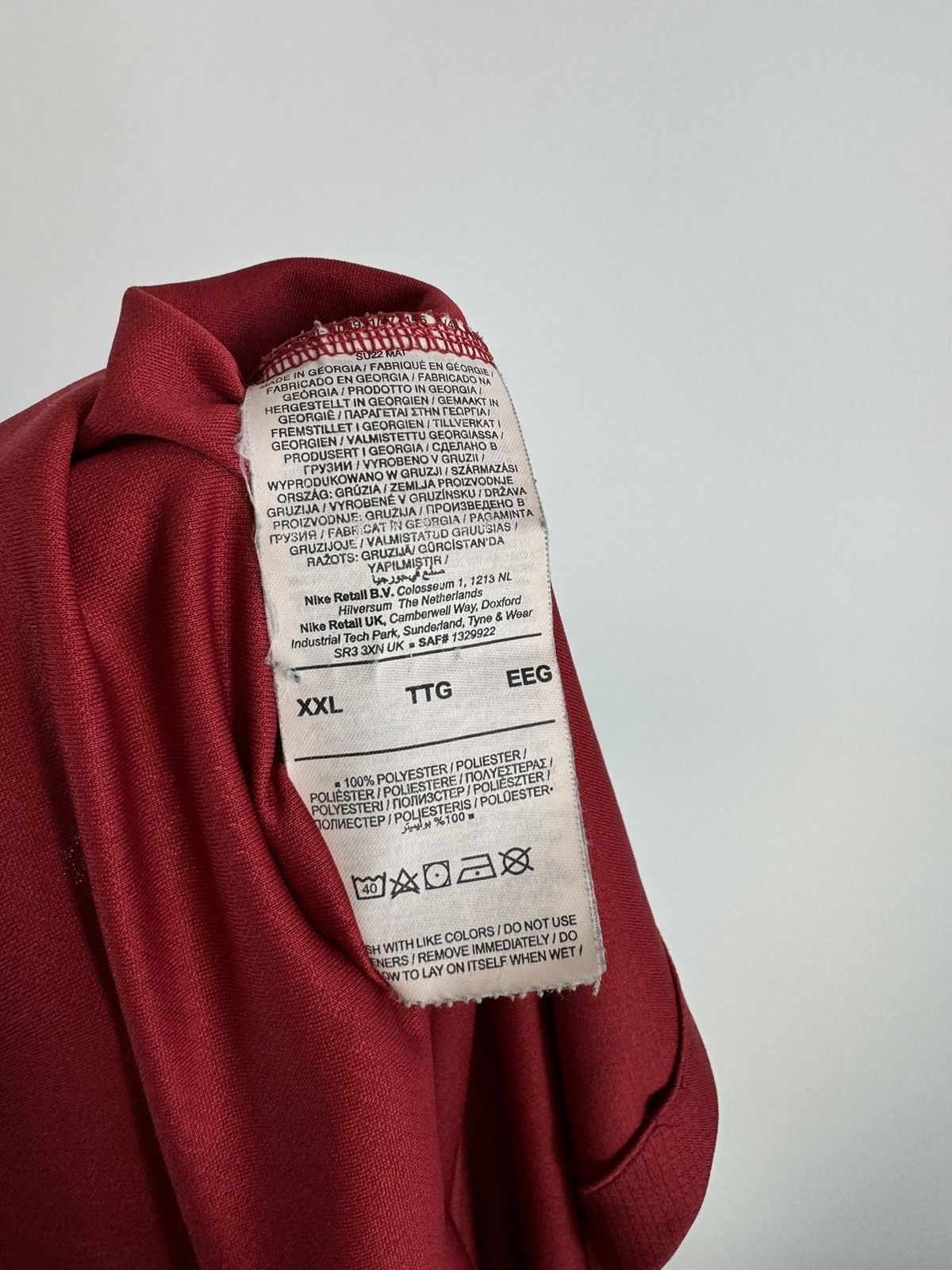 Nike Nike Liverpool Football Jersey Shirt 2022/2022 Size US XXL / EU 58 / 5 - 7 Thumbnail