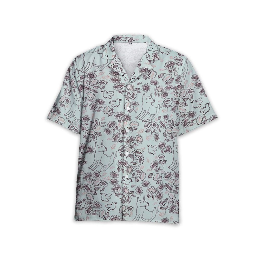 Designer Camisa AND x Hylton Nel – Sarga de Seda Verde Size US M / EU 48-50 / 2 - 3 Thumbnail