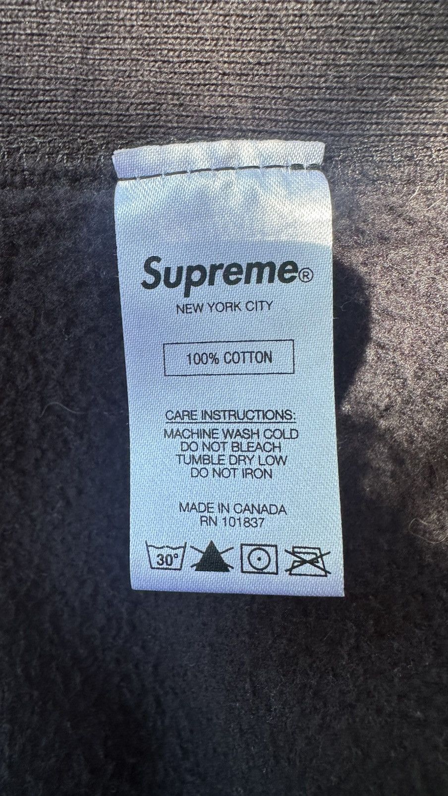 Comme des Garcons SHIRT × Supreme Supreme x COMME de GARÇONS SHIRT Bogo Hoodie Size US L / EU 52-54 / 3 - 6 Thumbnail