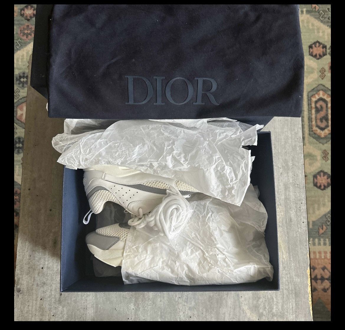 Dior Dior B22 “White Gray” Size US 7 / EU 40 - 9 Thumbnail