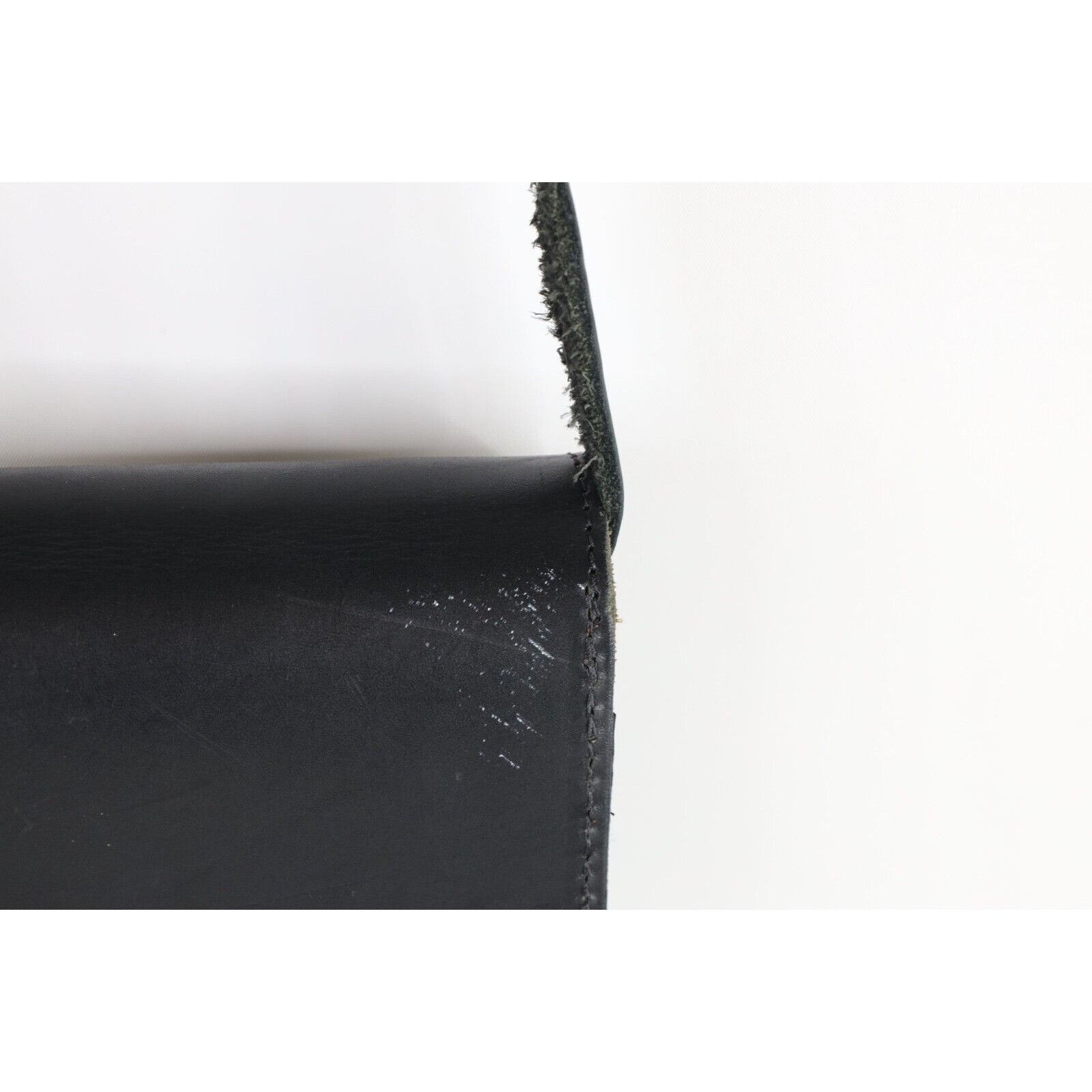 Harley Davidson × Vintage Vintage 90s Harley Davidson Distressed Leather Crossbody Bag Size ONE SIZE - 5 Thumbnail