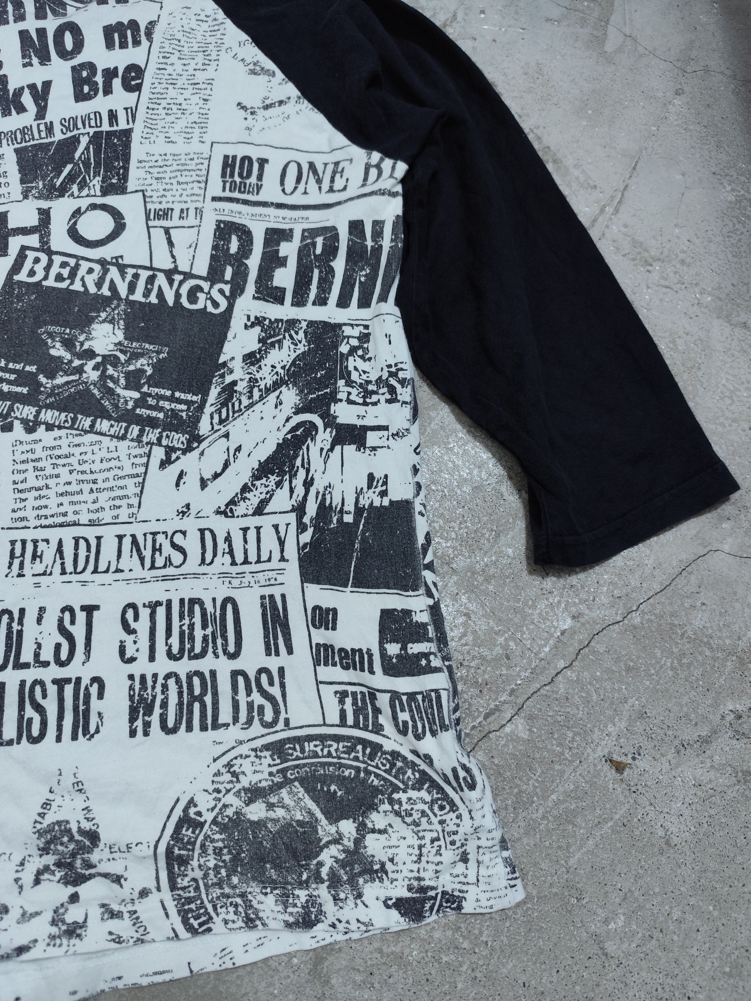 14th Addiction If six was nine style gothic punk berning sho news paper Size US M / EU 48-50 / 2 - 10 Thumbnail