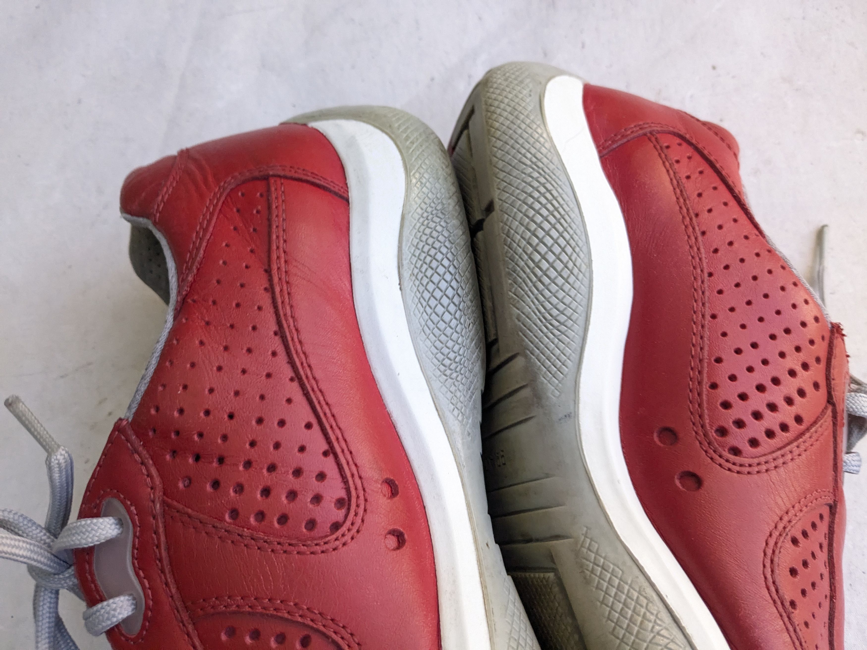 Prada Prada America's Cup Sneakers Red 9 Leather FLAW Size US 9 / EU 42 - 8 Thumbnail