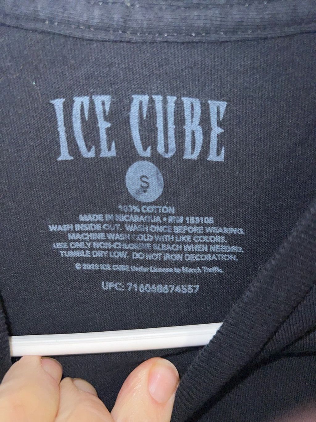 Other Men's Ice Cube Black Short Sleeve Tee Standard S Blue Size US S / EU 44-46 / 1 - 3 Thumbnail