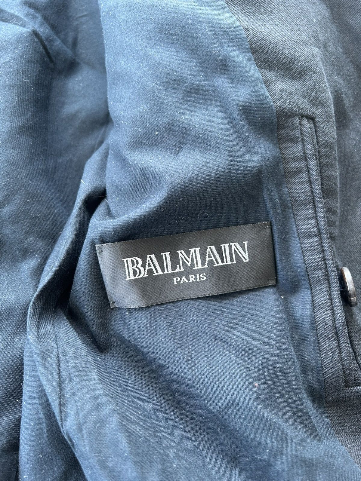 Balmain Balmain Homme SS12 Military Peacoat Decarnin Size US M / EU 48-50 / 2 - 8 Thumbnail