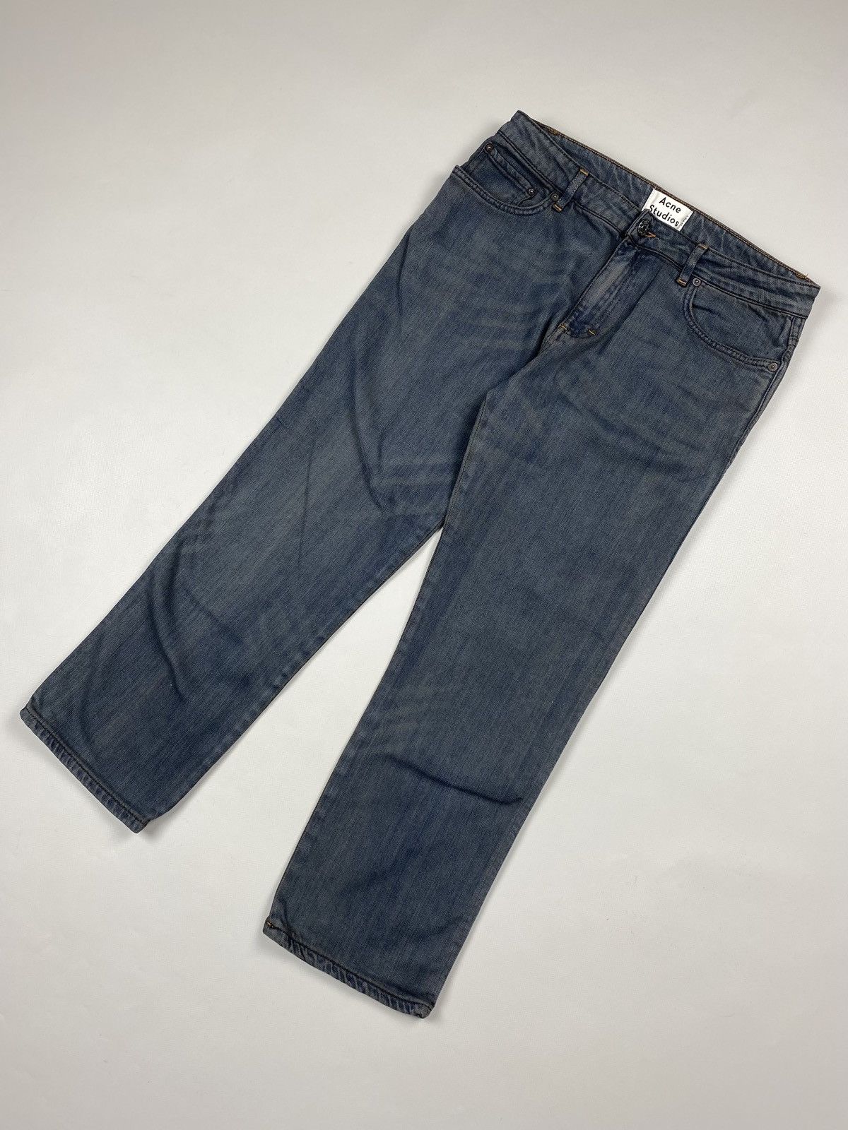Acne Studios Acne Studios Pop Coal ladies cropped boyfriend jeans size 36 Size 25" / US 0 / IT 36 - 6 Thumbnail