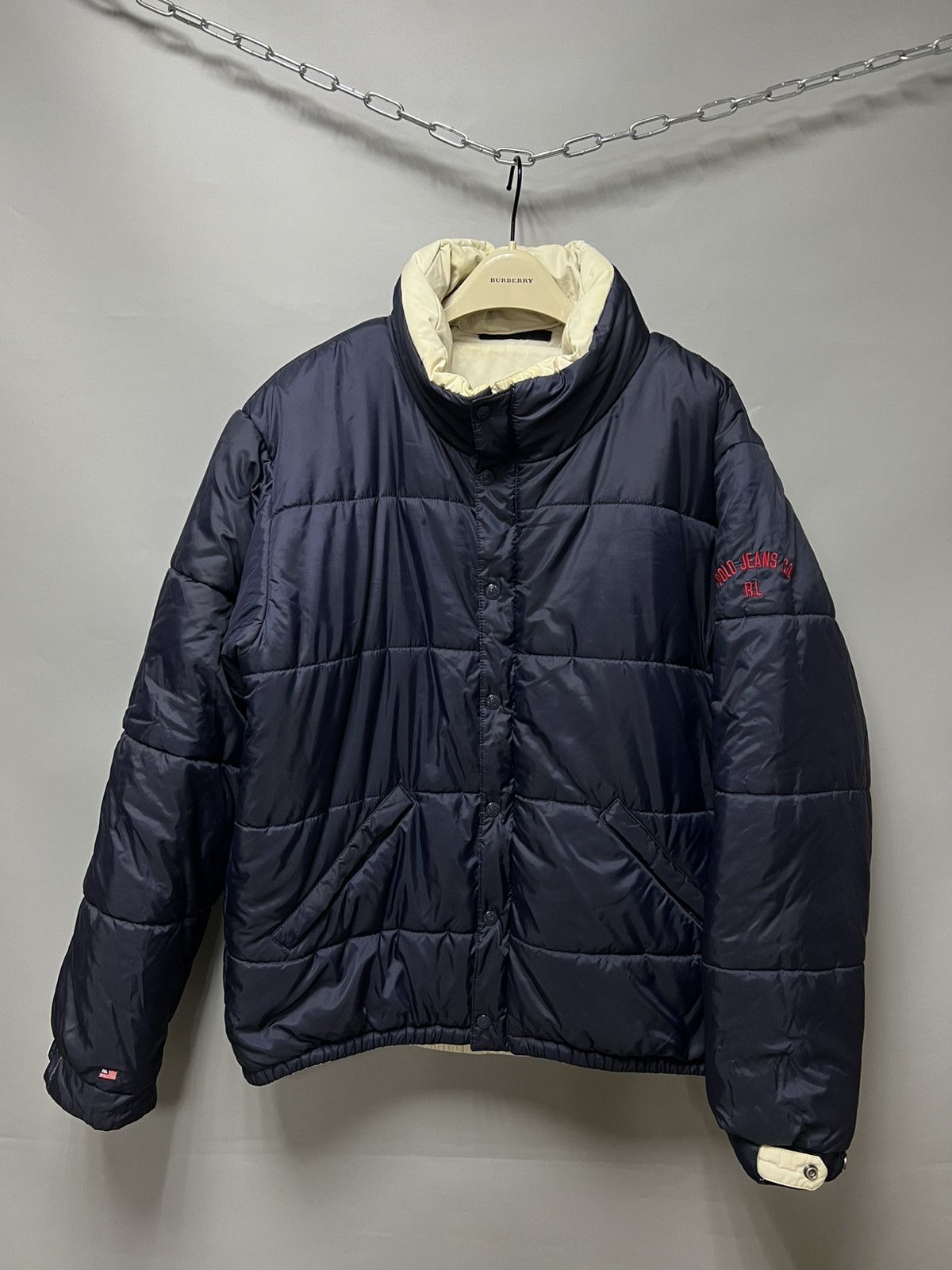 Polo Ralph Lauren Vintage Polo Jeans Co. Ralph Lauren Puffer Jacket men’s Y2K Size US L / EU 52-54 / 3 - 1 Thumbnail