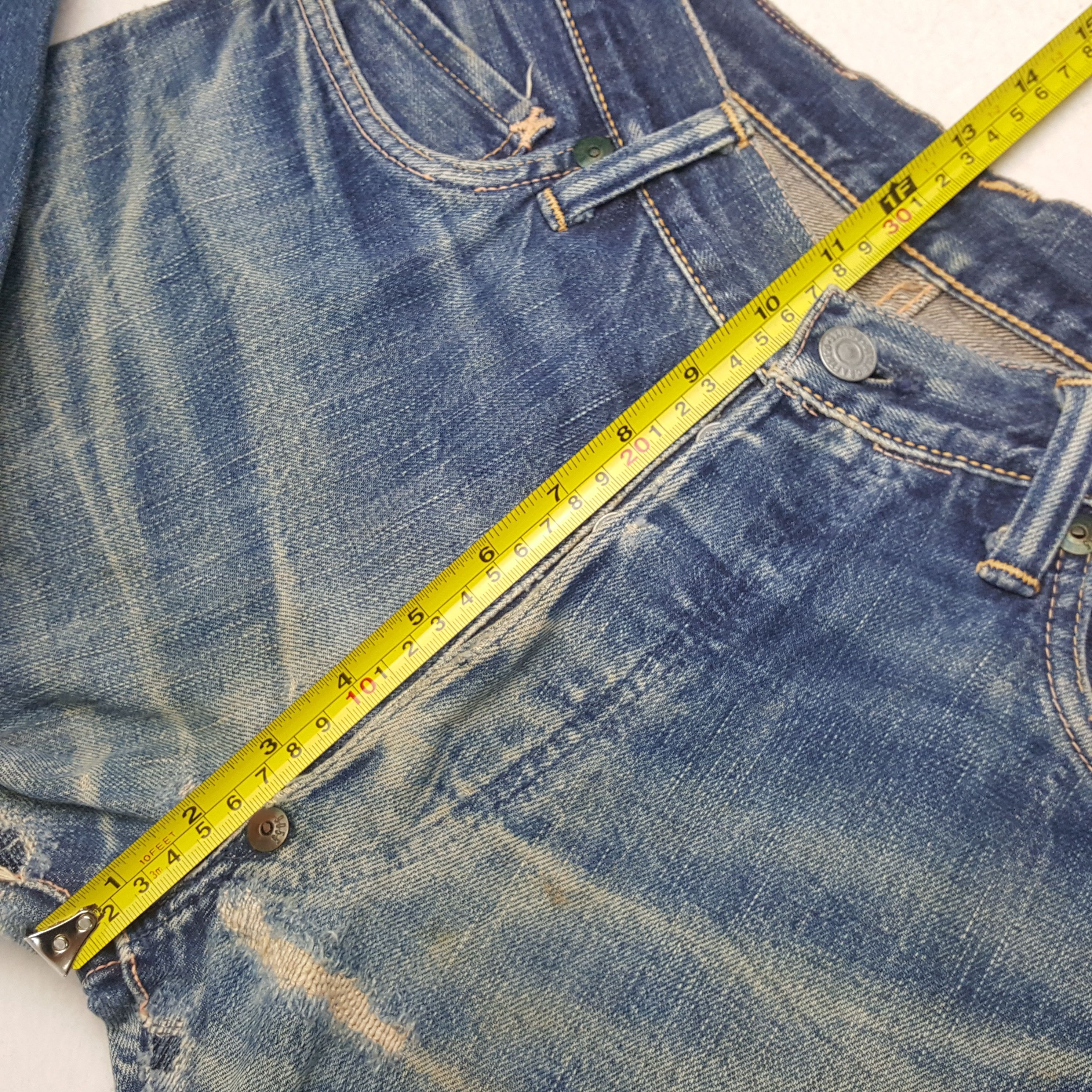 Evisu Vintage Evisu Japanese Brand Daicock Custom Denim Jeans RR9 Size US 30 / EU 46 - 8 Thumbnail