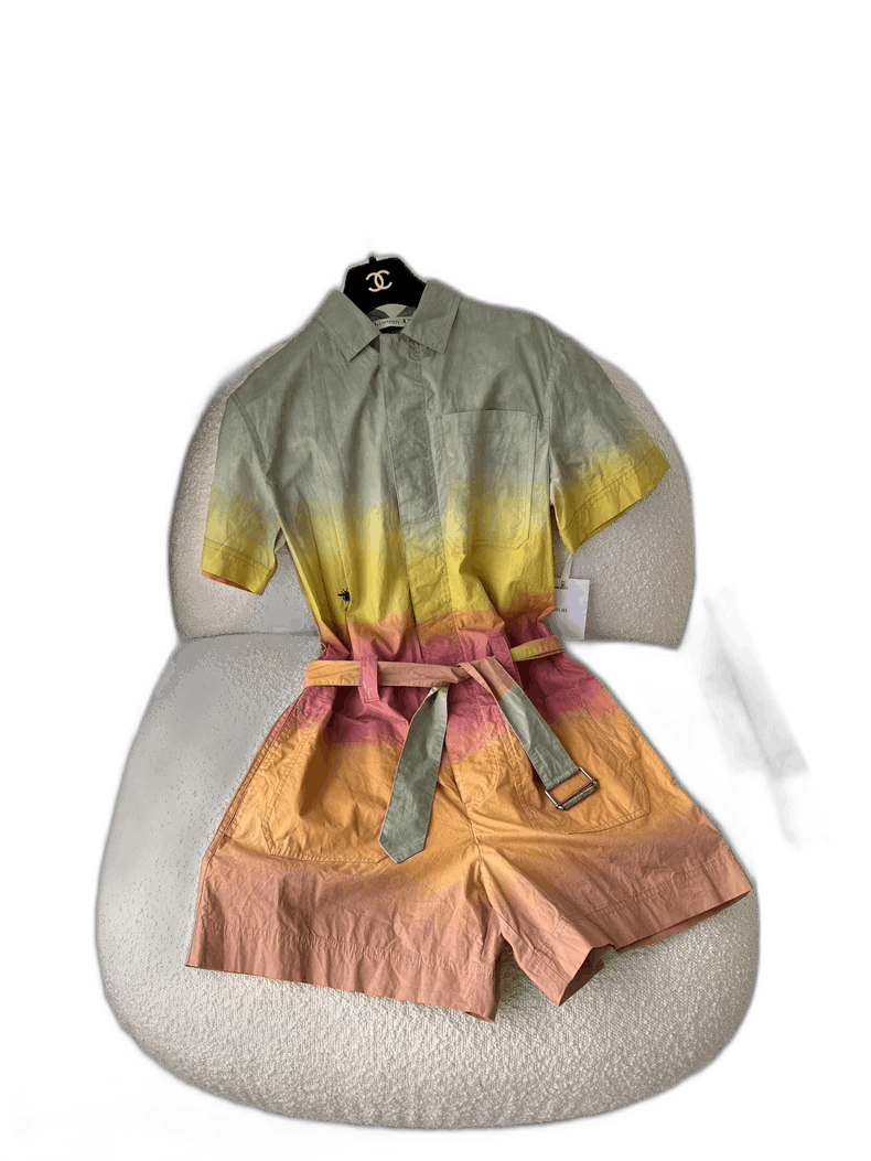 Dior Dior Rainbow Gradient Bodysuit and Shorts-yf Size US 34 / EU 50 - 1 Thumbnail