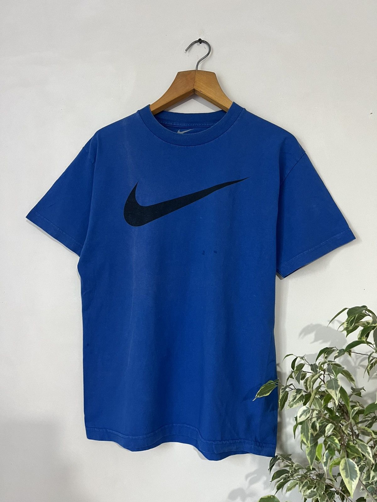 Hype Nike Streetwear Nike SB Sashiko Tee Shirt Overdyed Blue Size XXL Grailed
