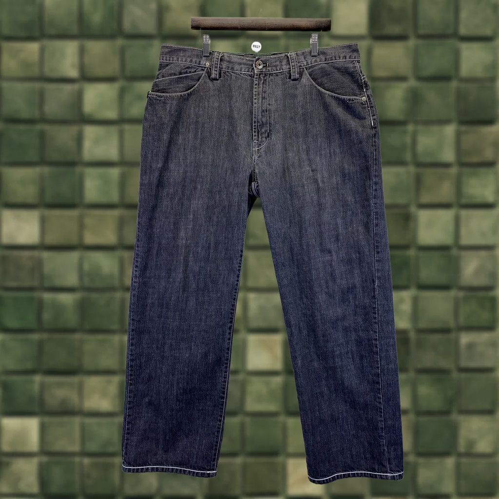 Denime Enyceclothing Co. Black Weathered Distressed Recycle Denim Mens Jeans Size 40- Size US 40 / EU 56 - 1 Thumbnail