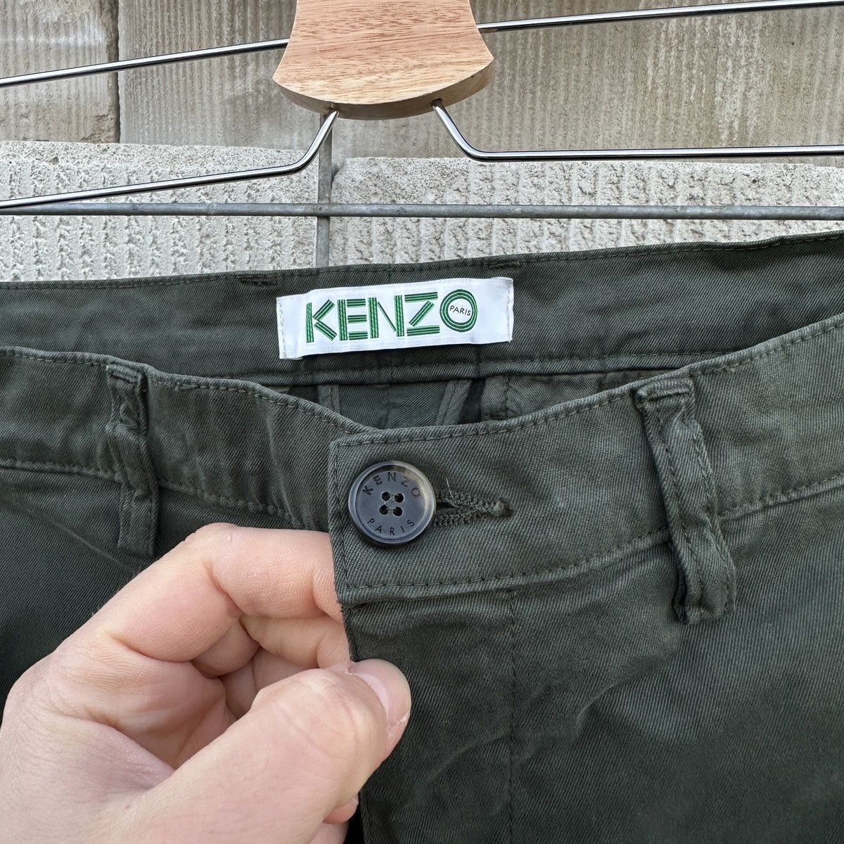 Kenzo Women’s Kenzo Chino Pants Trousers 28 Size 28" / US 6 / IT 42 - 10 Thumbnail
